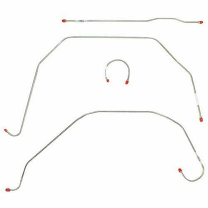 1947-50 Chevrolet Series I 1/2 Ton Front Brake Line Kit Front 4 Piece -TKT4701OM - Front Lines Car Part People