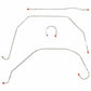 1947-50 Chevrolet Series I 1/2 Ton Front Brake Line Kit Front 4 Piece -TKT4701OM