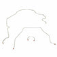 1951-1955 Chevrolet Series I 1/2 Ton Truck Front Brake Line Kit Steel TKT5101OM