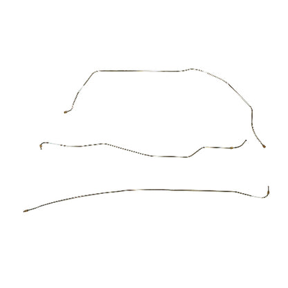 1957 Chevrolet Series II 1/2 Ton Truck Front Brake Line Kit Steel TKT5701OM