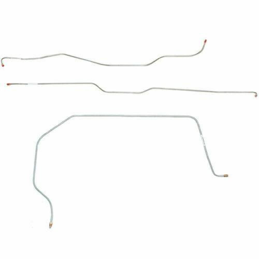 1957 Chevrolet Series II 1/2 Ton Truck Front Brake Line Kit Steel TKT5701OM - Front Lines Car Part People