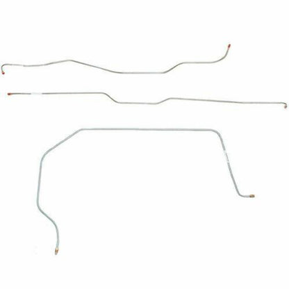 1957 Chevrolet Series II 1/2 Ton Truck Front Brake Line Kit Steel TKT5701OM - Front Lines Car Part People