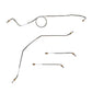 63-66 Chevrolet C10 Front Brake Line Kit 2WD Standard Brakes Steel - TKT6401OM