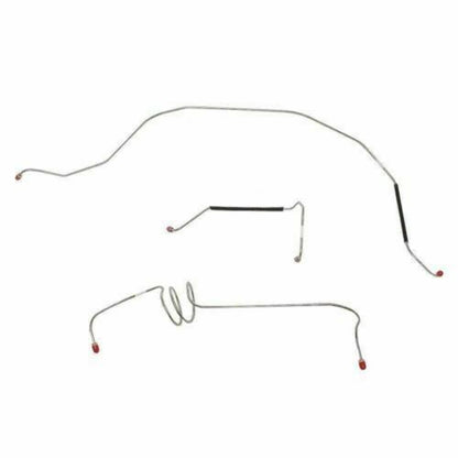 63-66 Chevrolet C10 Front Brake Line Kit 2WD Standard Brakes Steel - TKT6401OM - Front Lines Car Part People