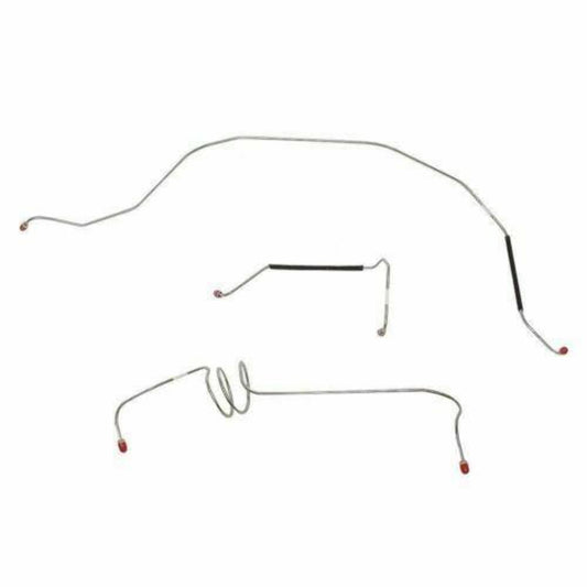 63-66 Chevrolet C10 Front Brake Line Kit 2WD Standard Brakes Steel - TKT6401OM - Front Lines Car Part People