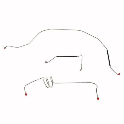 1963-1966 Chevrolet C10 Front Brake Line Kit Manual Disc Brakes - TKT6411OM - Front Lines Car Part People