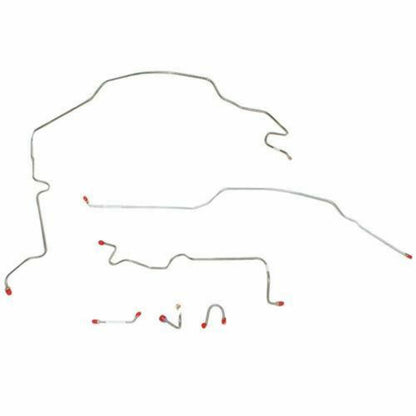 67-70 Chevrolet C10 Front Brake Line Kit 2WD Standard Brakes Stainless TKT6702SS - Front Lines Car Part People