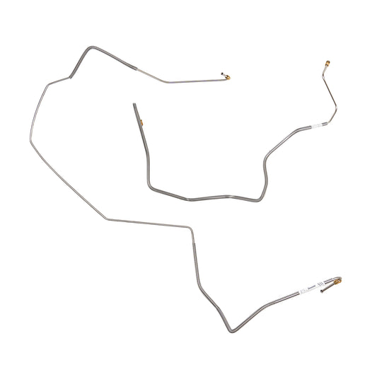 1975-1976 Ford F-100 Front Brake Line Kit 2WD Standard Disc Brakes - TKT7541SS - Front Lines Car Part People