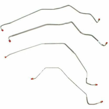 1981-1988 Chevrolet K3500 Front Brake Line Kit No Anti-Lock Brakes - TKT8101SS - Front Lines Car Part People