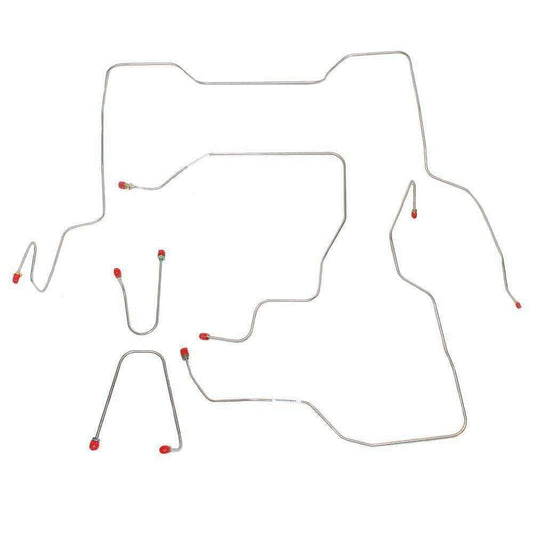 95-00 gMC Sierra 2500 front Brake Line Kit 4WD