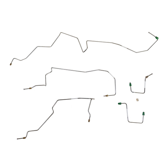 98-01 Ford Explorer Front Brake Line Kit 5.0L Stainless Steel TKT9545SS - Front Lines Car Part People