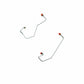 97-01 Ford F-150 Front Brake Line Kit RWD AWABS 4 Wheel Disc Brakes TKT9742OM - Front Lines Car Part People