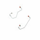 97-01 Ford F-150 Front Brake Line Kit RWD AWABS 4 Wheel Disc Brakes TKT9742OM