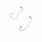 97-01 Ford F-150 Front Brake Line Kit RWD AWABS 4W Disc-TKT9742SS