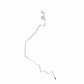 97-01 Ford F-150 Front Brake Line Kit RWD AWABS 4W Disc-TKT9742SS