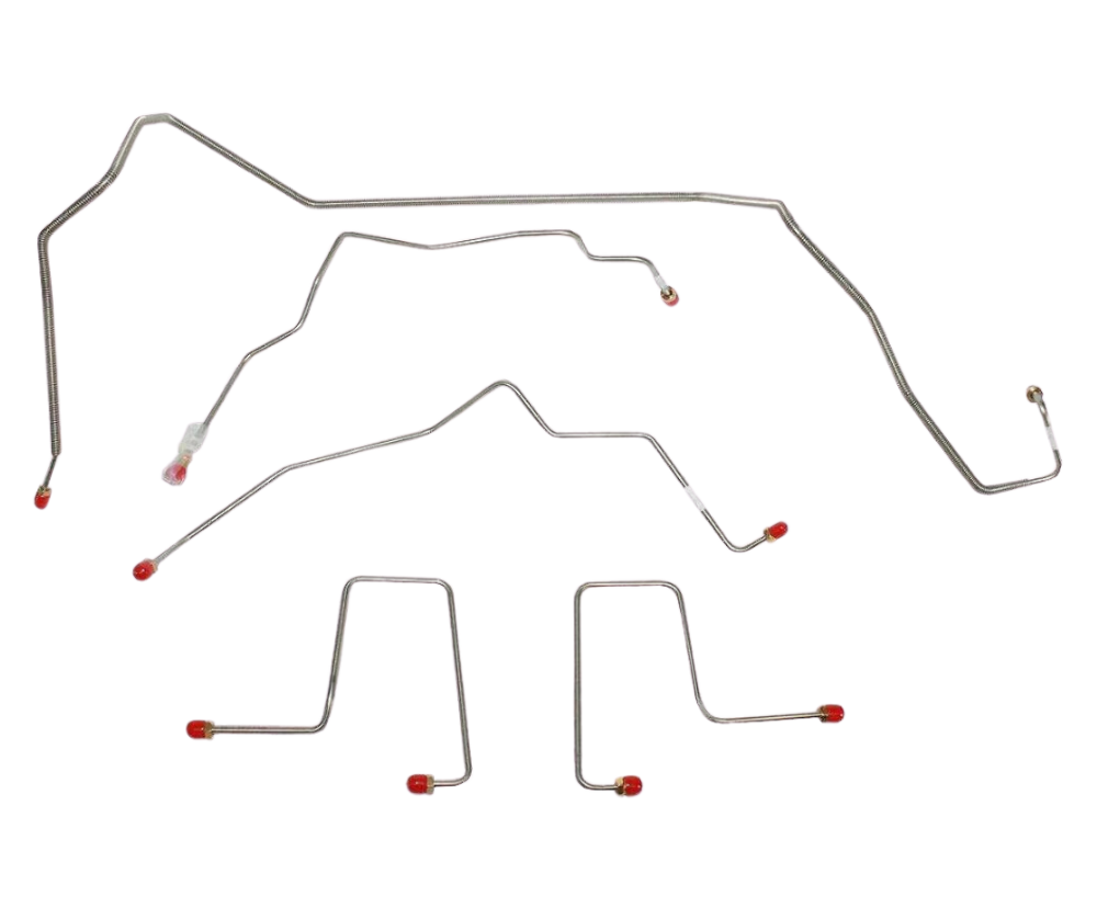 Chevrolet Blazer 1998-99 Front Brake Line Kit 4WD Steel TKT9802OM-CP