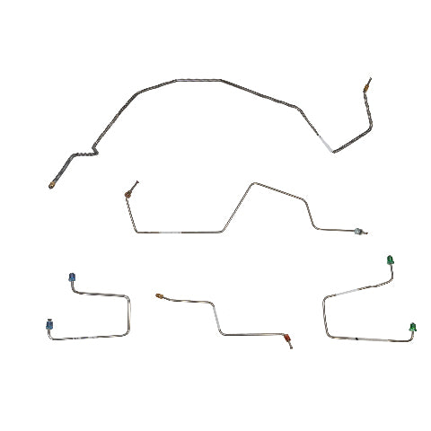 Front Brake Line Kit for 98-99 Chevrolet S10 2WD w/o ZR2 Stainless TKT9804SS