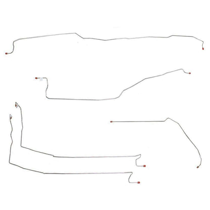 99-02 GMC Sierra 1500 Front Brake Line Kit RWD Stainless Steel - Front Lines Car Part People