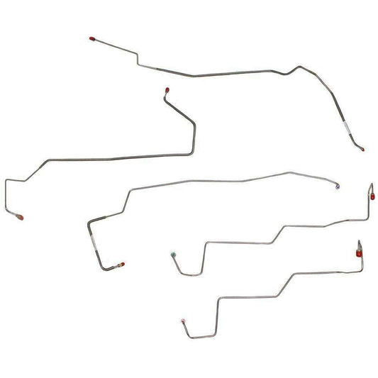 99-01 Ford F250 SD Front Brake Line Kit Stainless Steel - Front Lines Car Part People