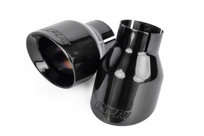 APR Double-Walled 4 Slash-Cut Tips (Polished Diamond Black) - Set of 2 -TPK0003