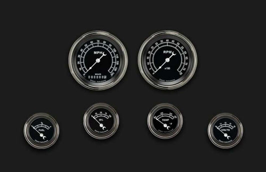Traditional Series Six Gauge Set TR01SLF