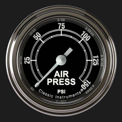 Traditional 2 1/8" Air Pressure Gauge TR118SLF
