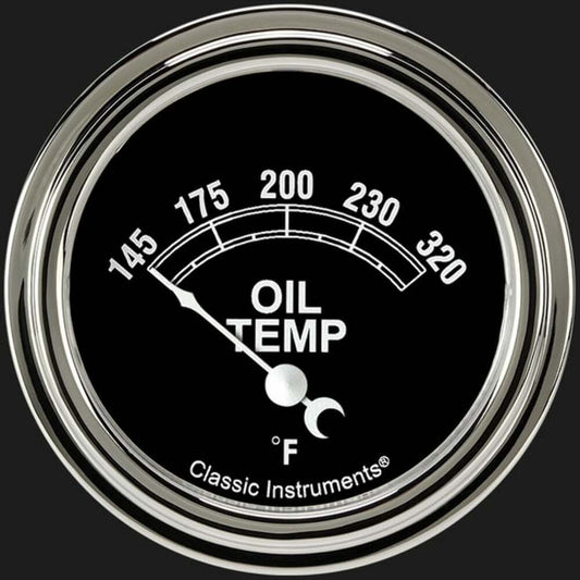 Traditional 2 5/8" Oil Temperature Gauge TR228SLF