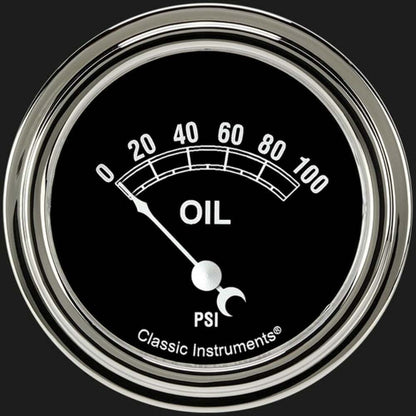 Traditional 2 5/8" Oil Pressure Gauge TR281SLF