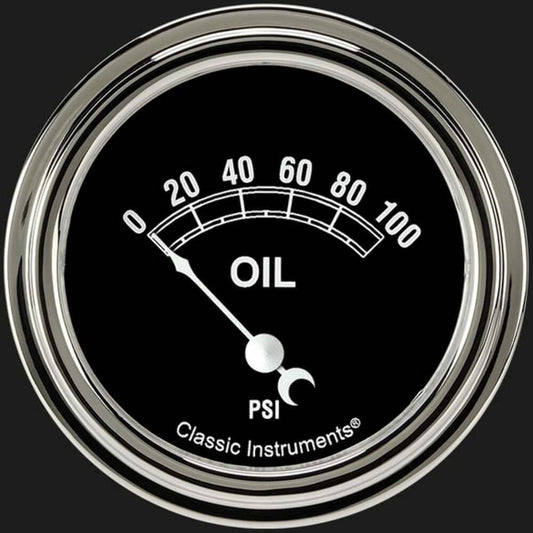 Traditional 2 5/8" Oil Pressure Gauge TR281SLF