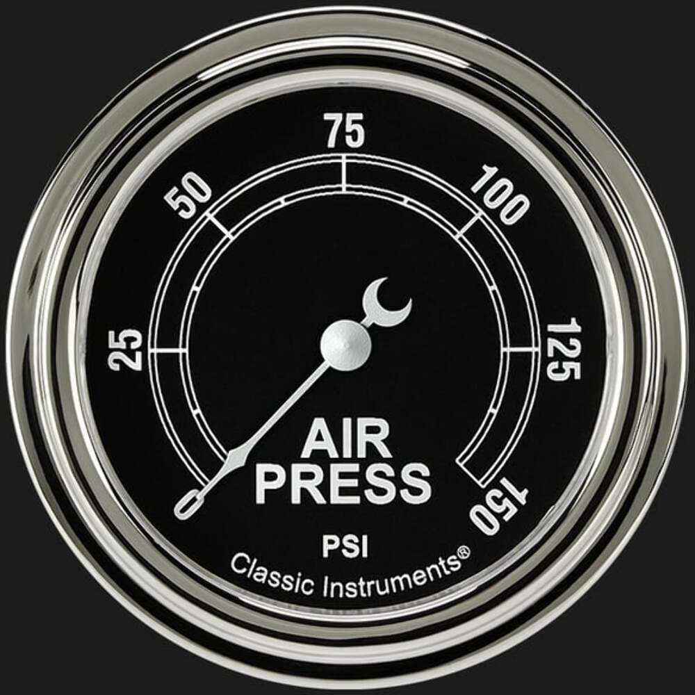 Traditional 2 5/8" Air Pressure Gauge TR318SLF