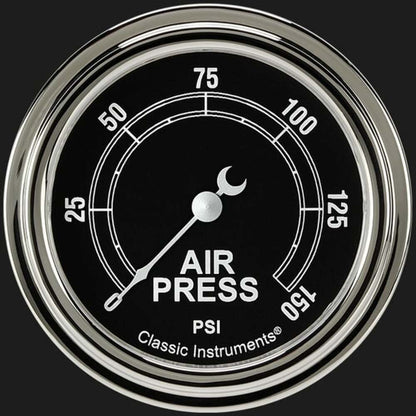 Traditional 2 5/8" Air Pressure Gauge TR318SLF