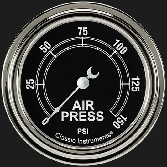 Traditional 2 5/8" Air Pressure Gauge TR318SLF