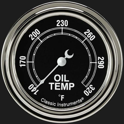 Traditional 2 5/8" Oil Temperature Gauge TR328SLF