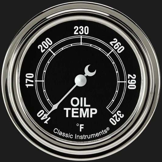 Traditional 2 5/8" Oil Temperature Gauge TR328SLF