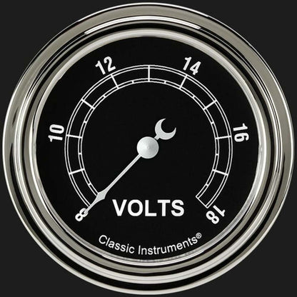 Traditional 2 5/8" Voltage Gauge TR330SLF