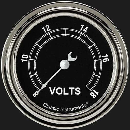 Traditional 2 5/8" Voltage Gauge TR330SLF