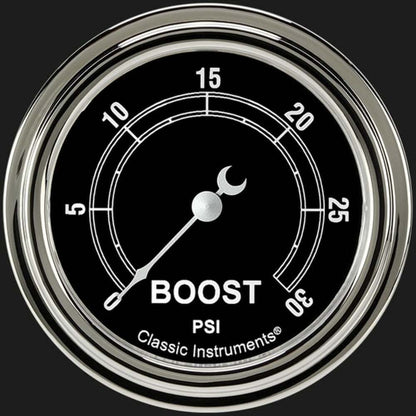 Traditional 2 5/8" Boost Gauge, 30 psi TR342SLF