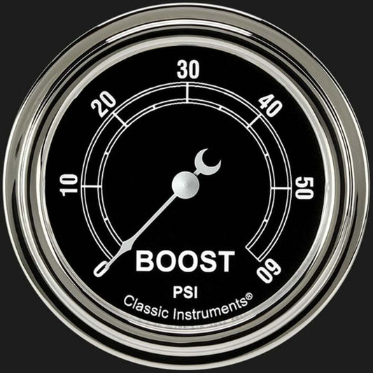Traditional 2 5/8" Boost Gauge, 60 psi TR343SLF