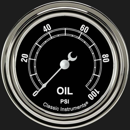 Traditional 2 5/8" Oil Pressure Gauge TR381SLF