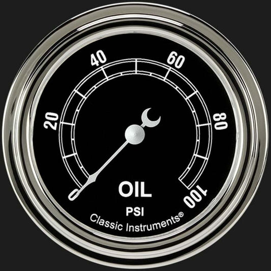 Traditional 2 5/8" Oil Pressure Gauge TR381SLF