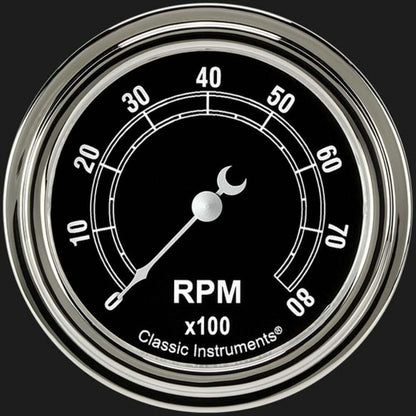 Traditional 2 5/8" Tachometer TR383SLF