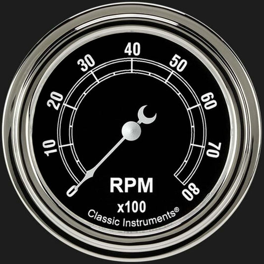 Traditional 2 5/8" Tachometer TR383SLF