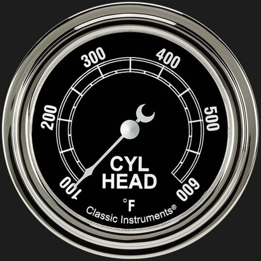 Traditional 2 5/8" Cylinder Head Temp. Gauge TR397SLF