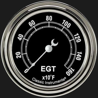 Traditional 2 5/8" Exhaust Gas Temp. Gauge TR398SLF