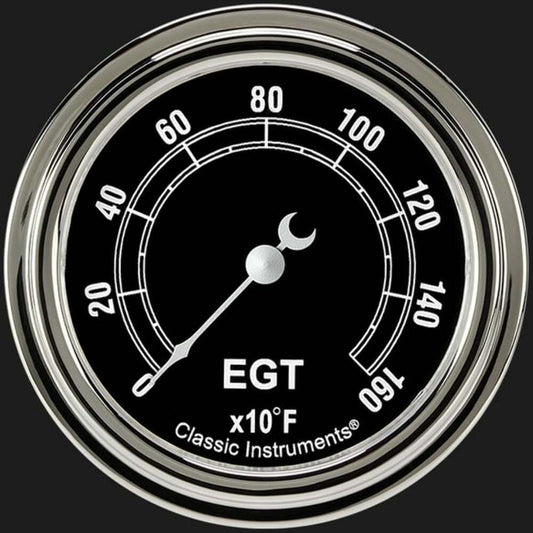 Traditional 2 5/8" Exhaust Gas Temp. Gauge TR398SLF