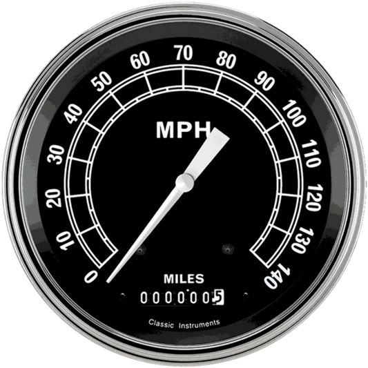 Traditional 4 5/8" Speedometer TR56SLF