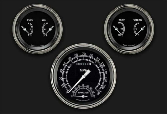Traditional Series Three Gauge Set TR61SLF