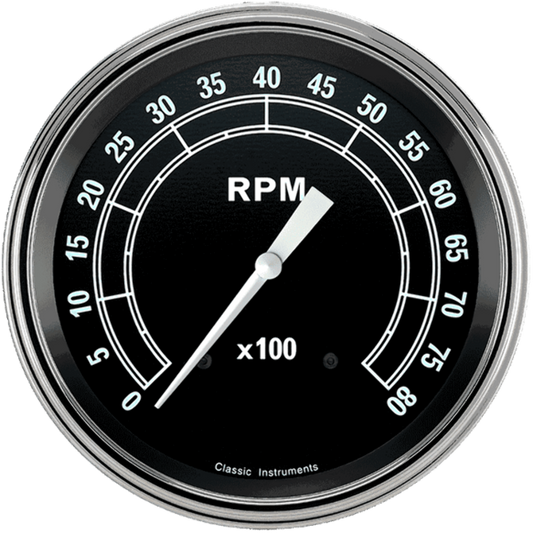 Traditional 4 5/8" Tachometer TR71SLF