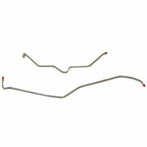 2001-07 Chevrolet Silverado 2500HD Rear Brake Lines Single Rear Wheel TRA0003SS