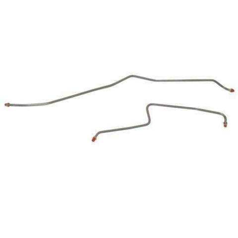 For GMC Sierra 1500 2005-07 Rear Axle Brake Lines Stainless TRA0005SS-CP